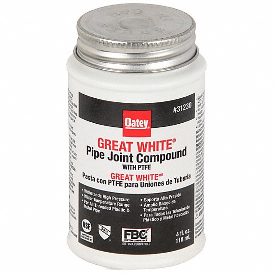Oatey Great White Sealant Oatey Great White Sealant