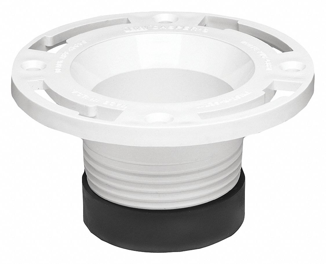 Toilet Flange, Fits Brand Most Toilets, For Use With All Floor Drain ...