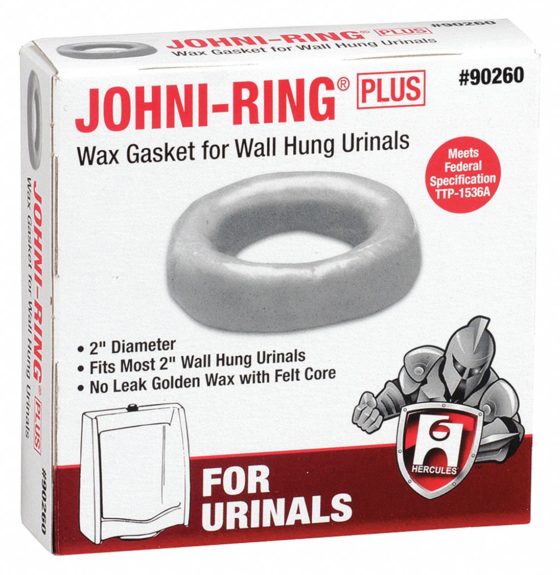 Toilet Bowl Ring, Fits Brand Most Urinals and Toilets Grainger