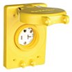 Watertight Straight Blade Receptacle, Heavy Use Industrial/Harsh Environments image