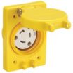 Single-Outlet Locking-Blade Receptacles