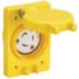 Single-Outlet Locking-Blade Receptacles