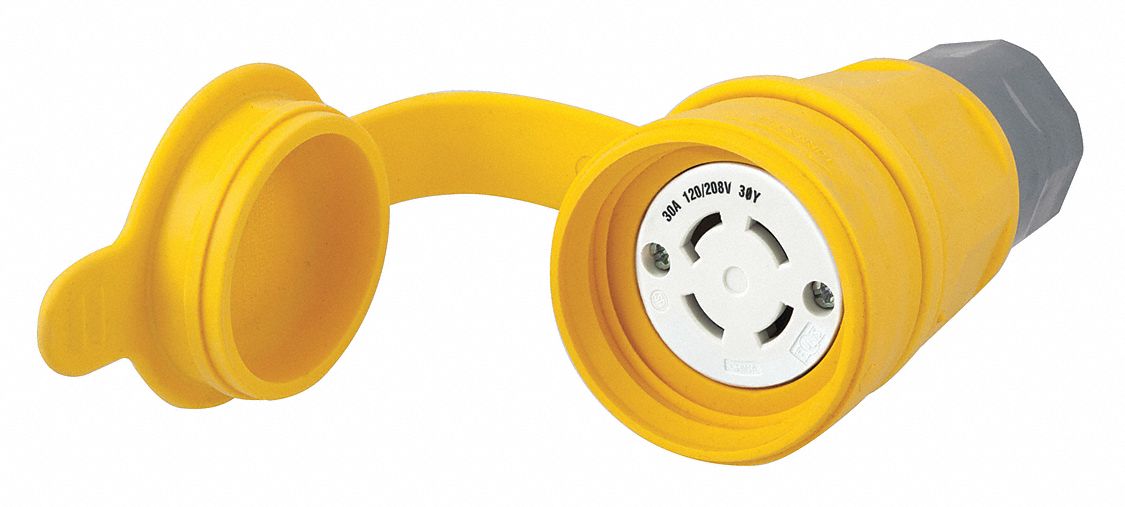 CONNECTEUR VERROU ETANCHE, 30 A, IP69K