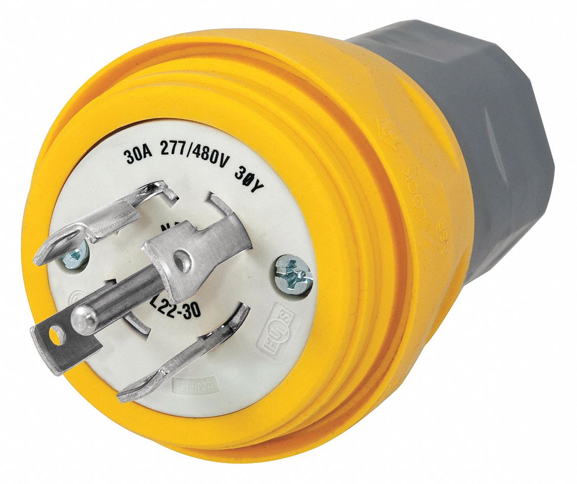 WT LckPlg Strt 30 A Yellow Elastmr 5Blds