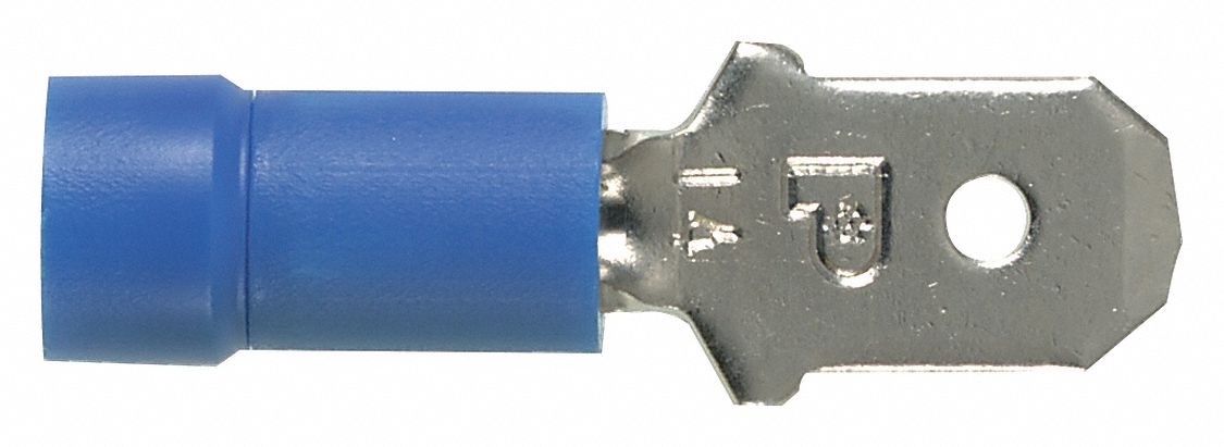 Male Disconnect, Vinyl, 0.96 in., PK100