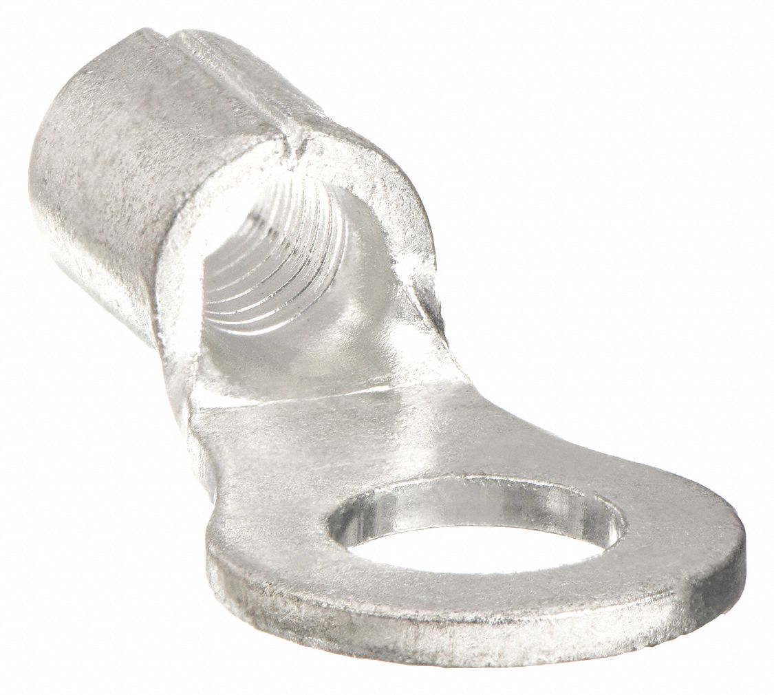 RING TERMINAL, BARE, #10 STUD SIZE, 18 AWG TO 14 AWG WIRE SIZE RANGE, 1,000 PK