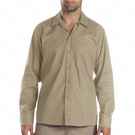 Long Sleeve Industrial Work Shirt