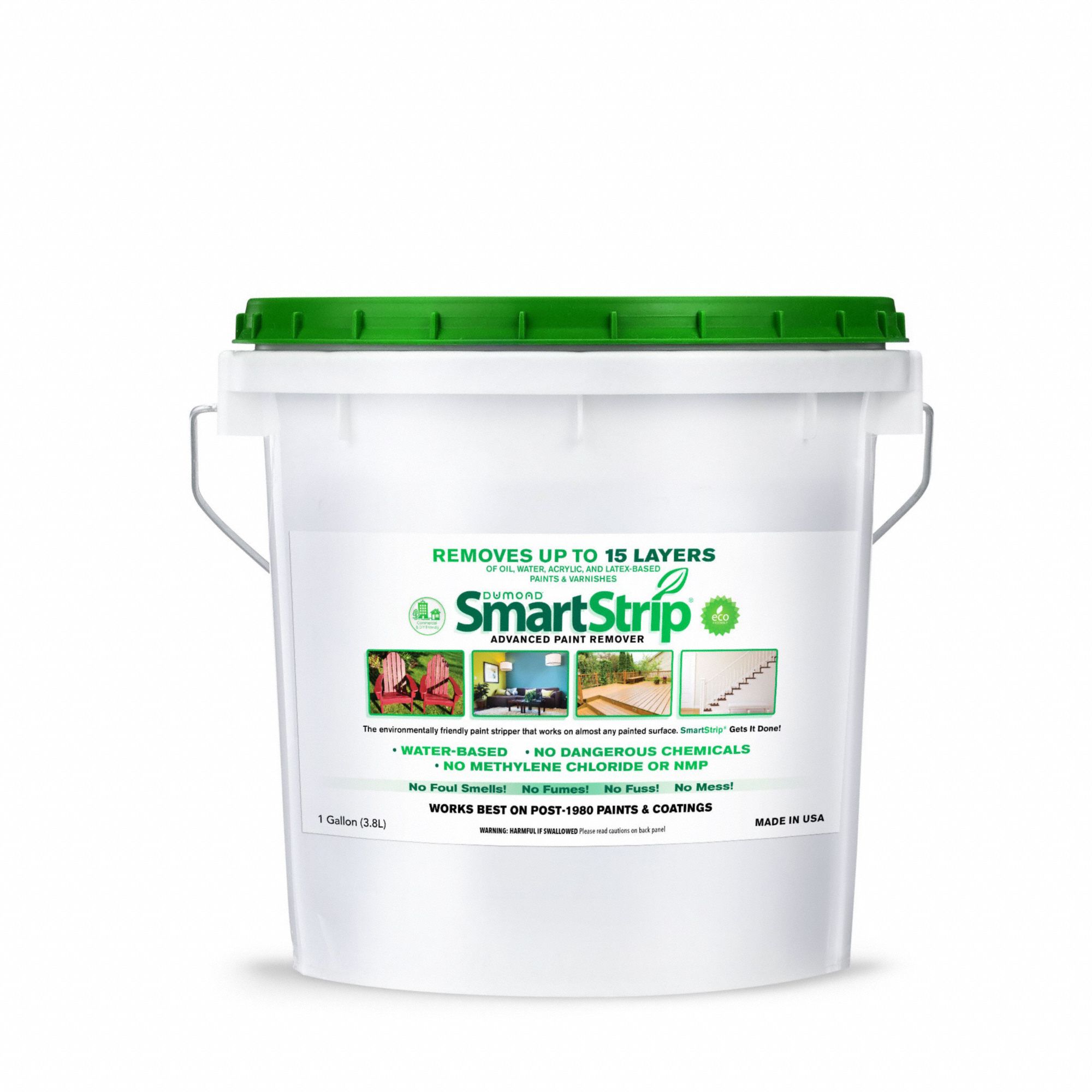 DUMOND Paint Remover Water, Liquid, 1 gal 39C3323301 Grainger