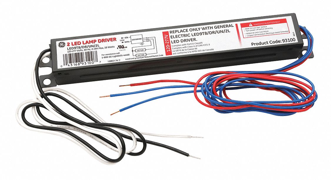 GE CURRENT LED Driver, 120 to 277V AC Input Voltage, 29V DC Output ...