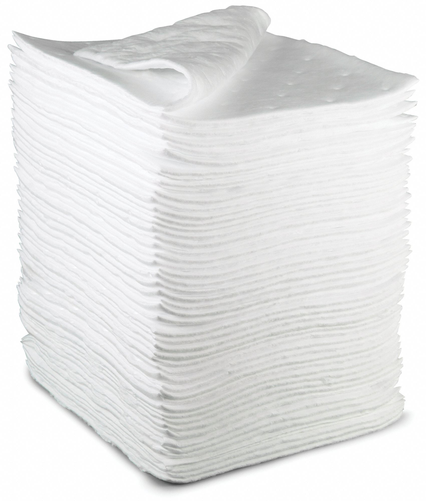 3M 19 in Absorbent Pad, Fluids Absorbed: Oil-Based Liquids, Heavy, 33 ...
