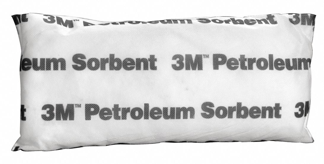 SORBENT PILLOW,13 GAL,15 IN L,WHITE,PK16
