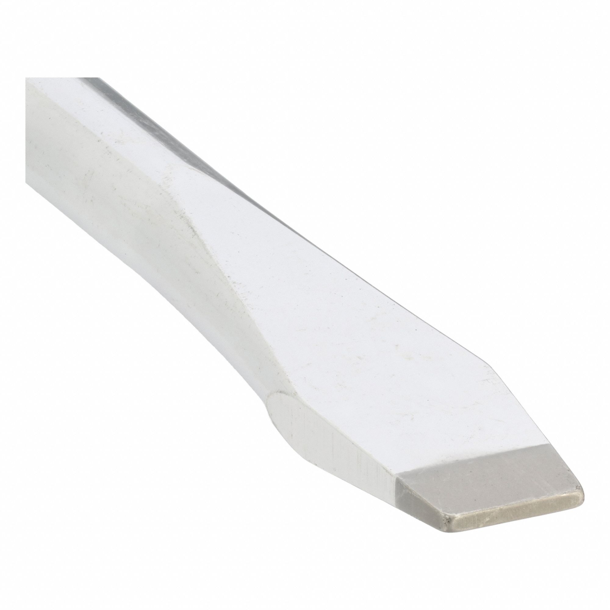 General Purpose Slotted Screwdriver: Alloy Steel, 3/8 in Tip Size, Long Lg, Cushion Grip