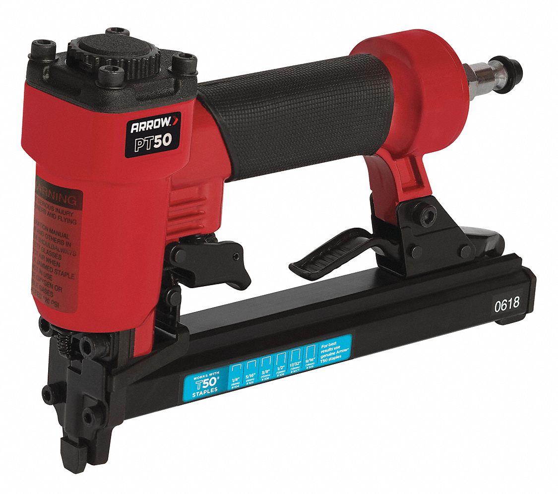 Arrow Air Powered Staple Gun 100 Psi Combination Firing Mode 39cf15pt50 Grainger 8064