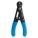 WIRE STRIPPER, MANUAL, 30 TO 10 AWG, RG-59/6/RG-6, 5 IN OVERALL L, V-NOTCH BLADE, CUT, WS-5
