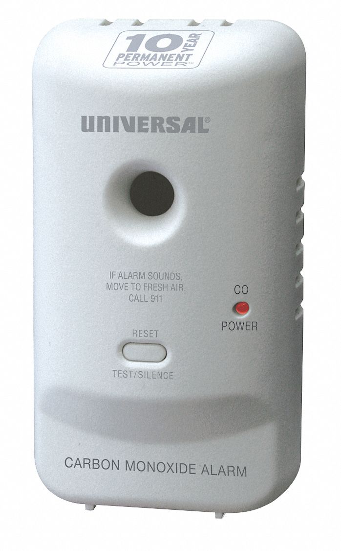 Carbon Monoxide Alarm: 10 Year Sealed Battery, Electrochemical