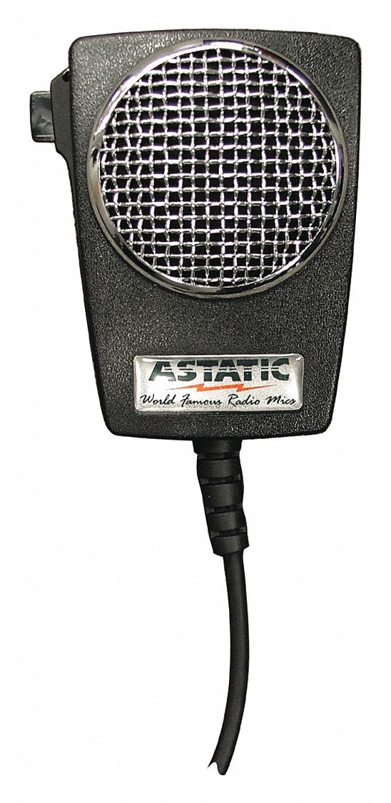 Microphone: Fits CB Radios, For CB Radios Series, 84 in Cord, 302-10005