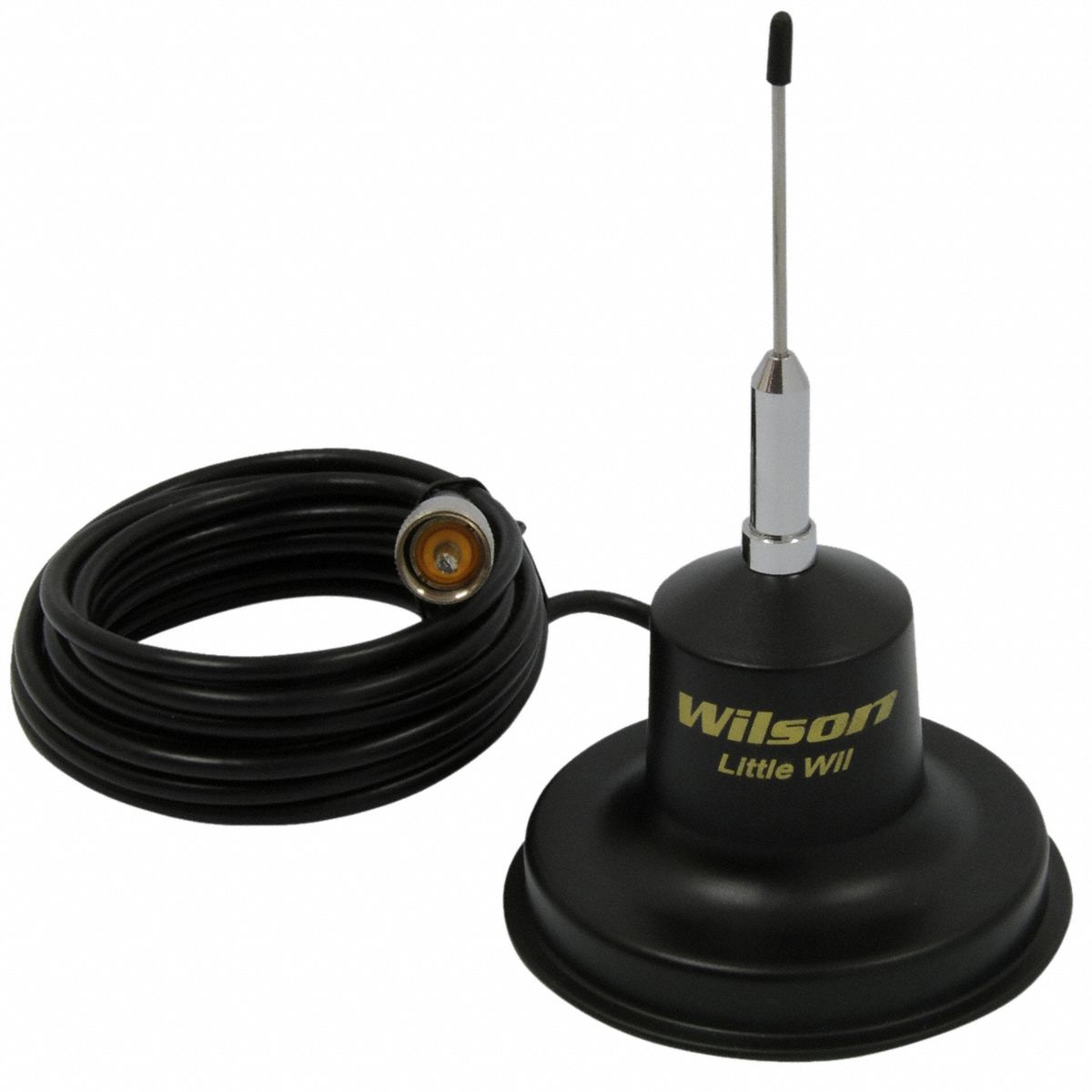 WILSON CB Antenna, 36 in Antenna Length, Black, 26 to 30 MHz, 300 W Power Rating 39CJ3730538