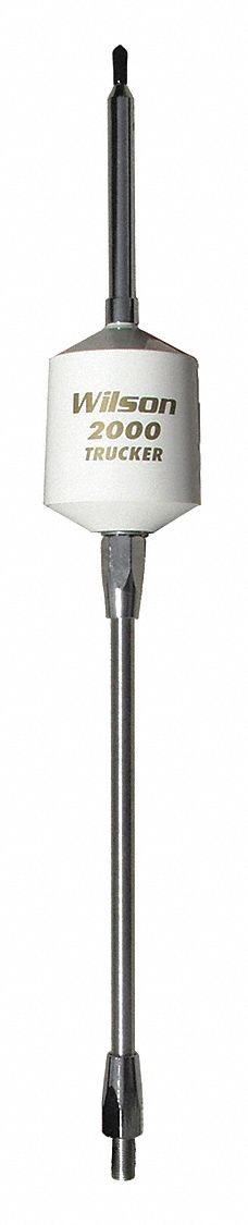 Antenna: 49 in Antenna Lg, 26 to 30 MHz, 3,500 W Power Rating, 440 MHz