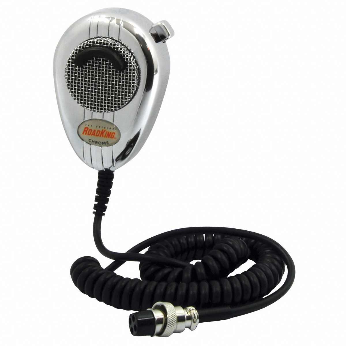 ROADKING CB Mic, Noise Cancelling, 7 ft Cord Length, 4Pin Connector Type 39CJ56RK564PCH