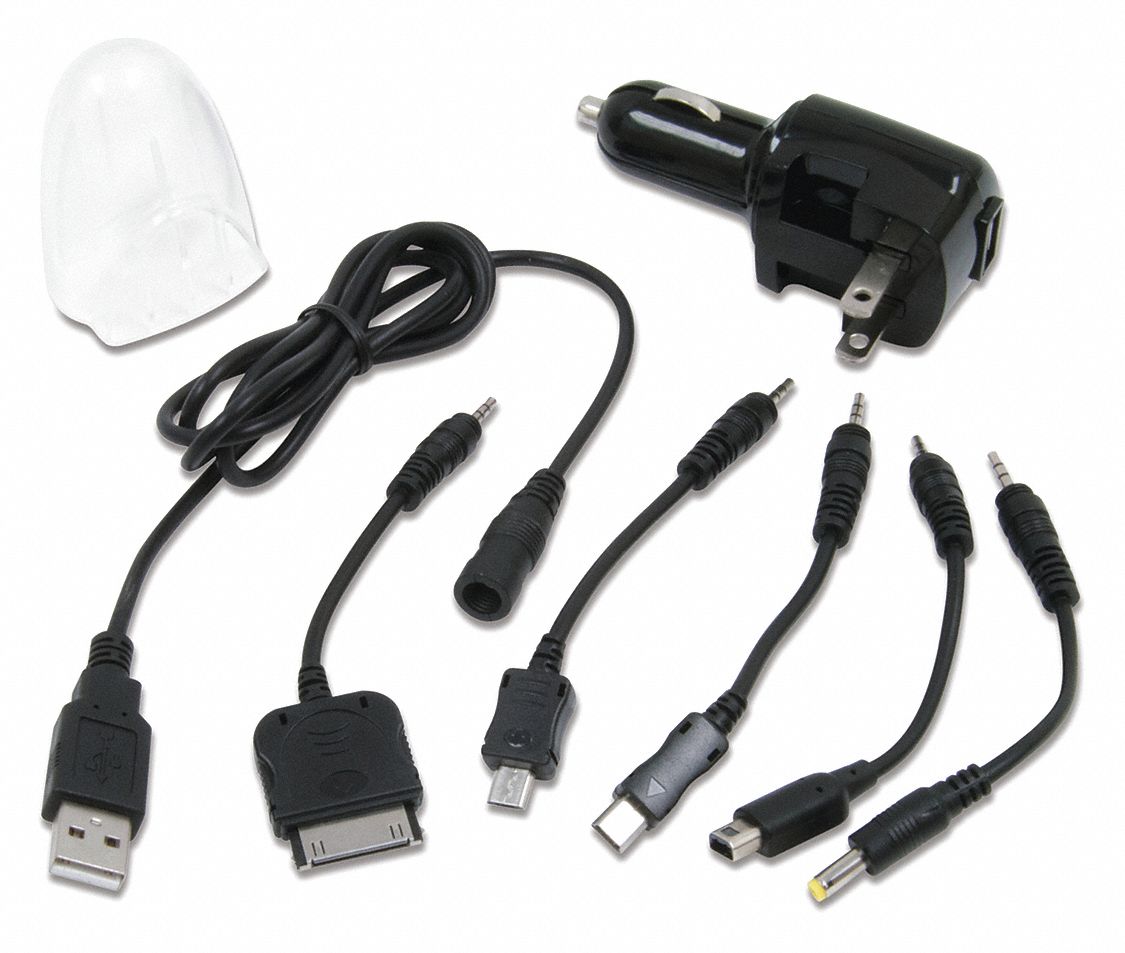 39CJ81 - AC/DC USB Charger 5 Adapters