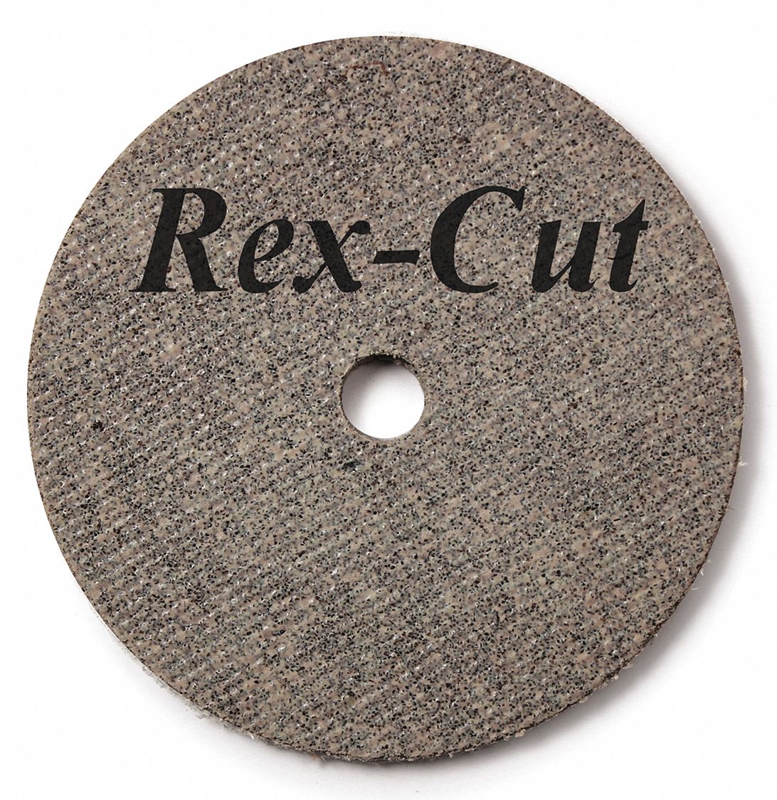 REX CUT Abrasive CutOff Wheel 3 in Abrasive Wheel Dia, Aluminum Oxide, Type 1, 0.0625 in Thick