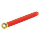 BOX END WRENCH, INSULATED, 2 LAYERS, 12 POINTS, ORNG/YLW, HEAD SIZE 0.76, 5 1/4 MM, FORGED STEEL