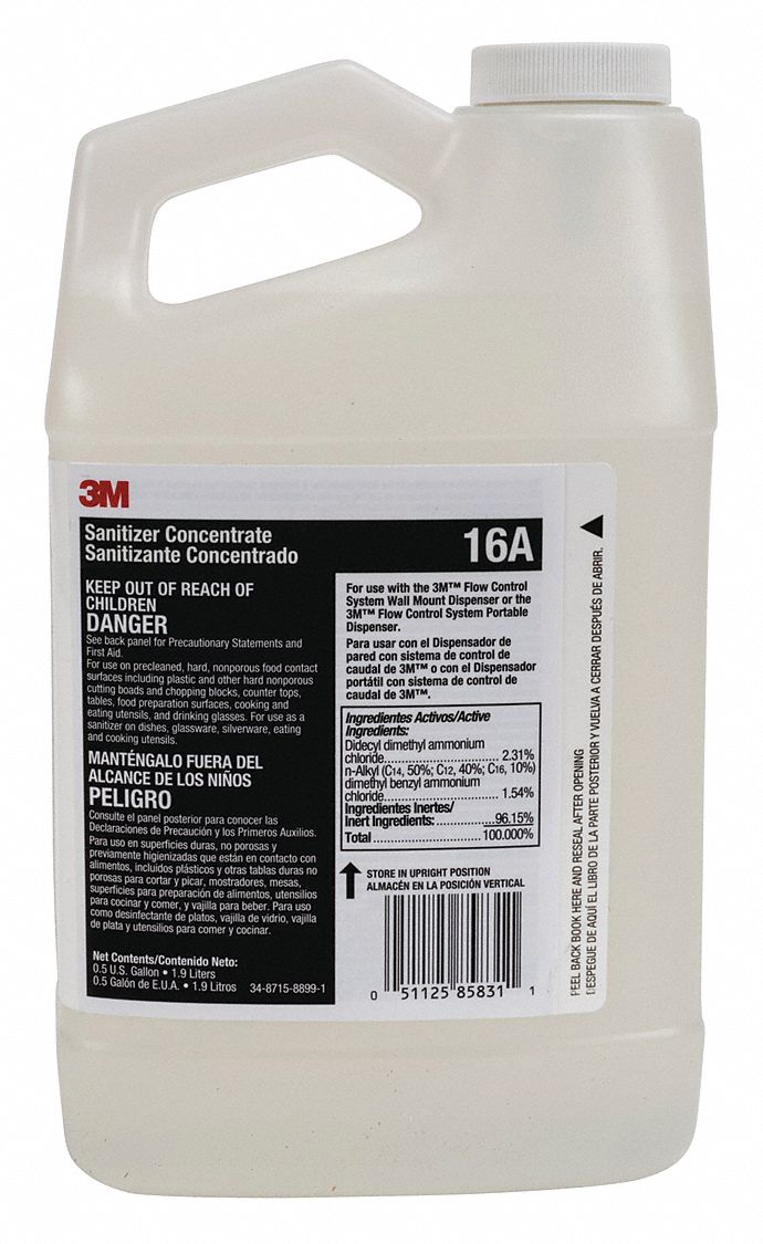 3M Sanitizer For Use With 3M(TM) Flow Control System Chemical Dispenser