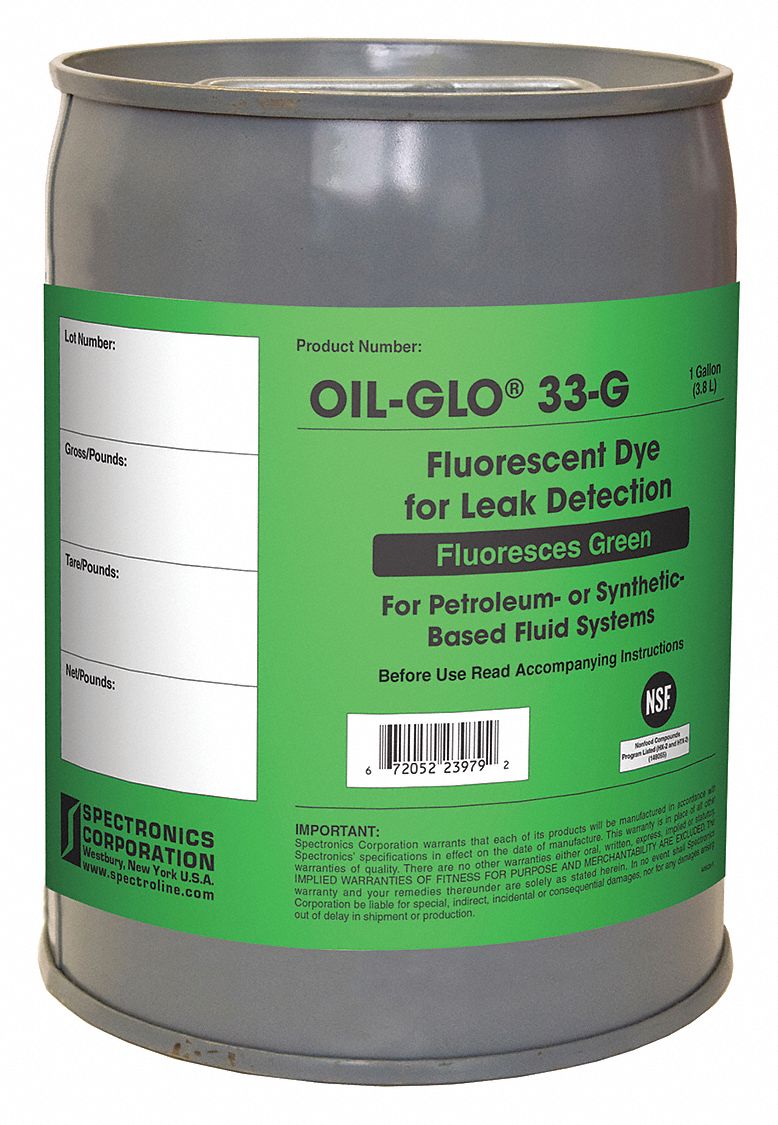 SPECTROLINE, OilBased, Petroleum and Synthetic, Fluorescent Leak