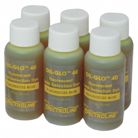 Spectroline 1 Oz Capsule Size Oil Based Fluorescent Leak Detection