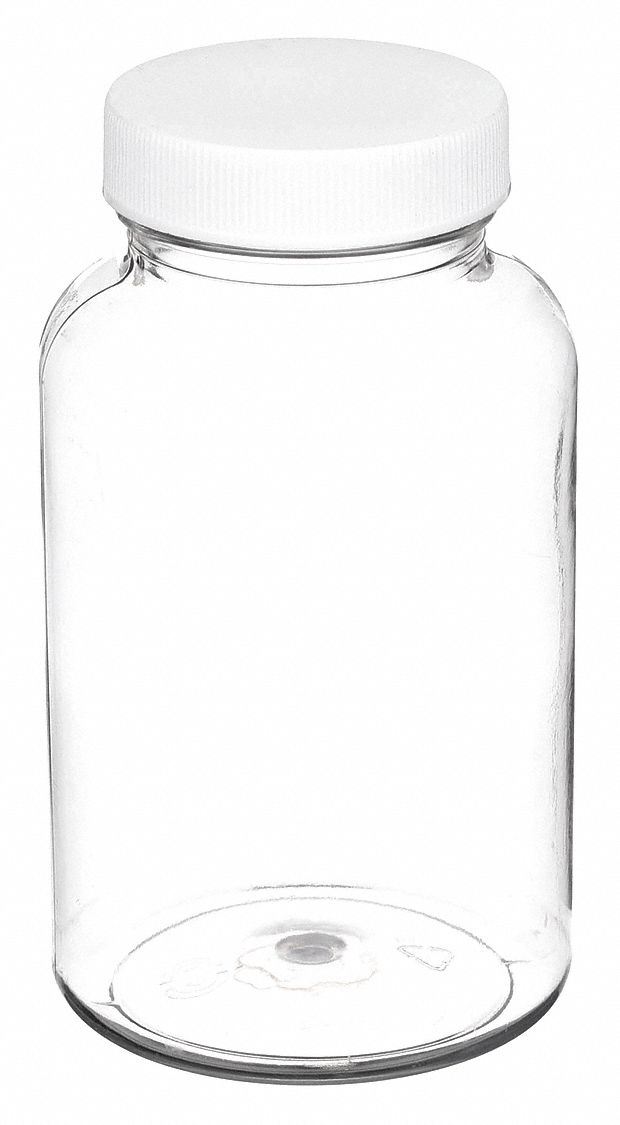 Bottle, 112 mm H, Clear, 46 mm Dia, PK48