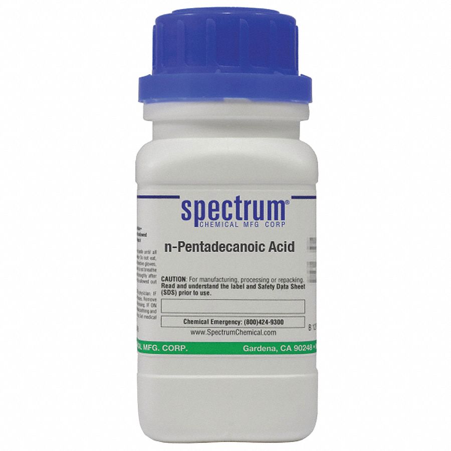 N-Pentadecanoic Acid, 25g, CAS 1002-84-2