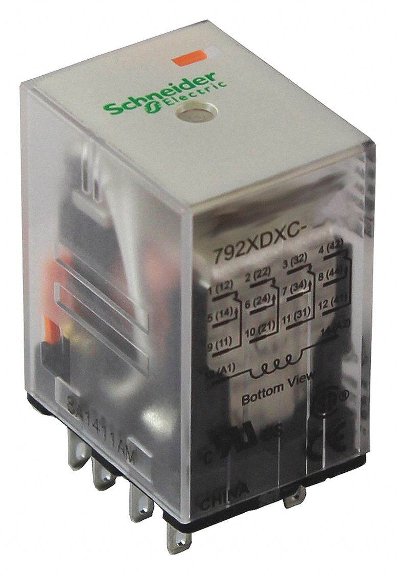 Реле schneider 24vdc