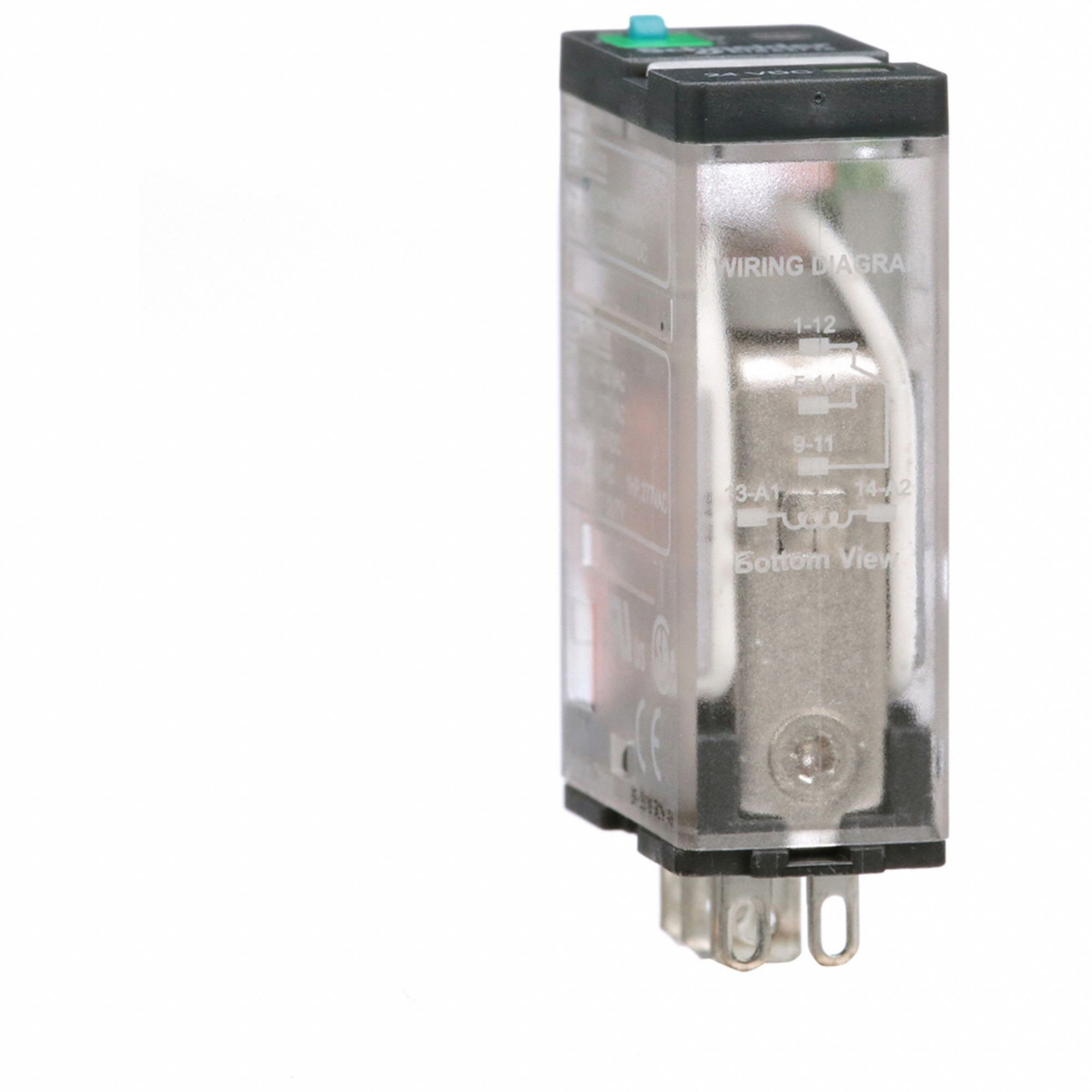GENERAL PURPOSE RELAY, SOCKET MOUNTED, 15 A CURRENT RATING, 24V DC, 5 PINS/TERMINALS, SPDT