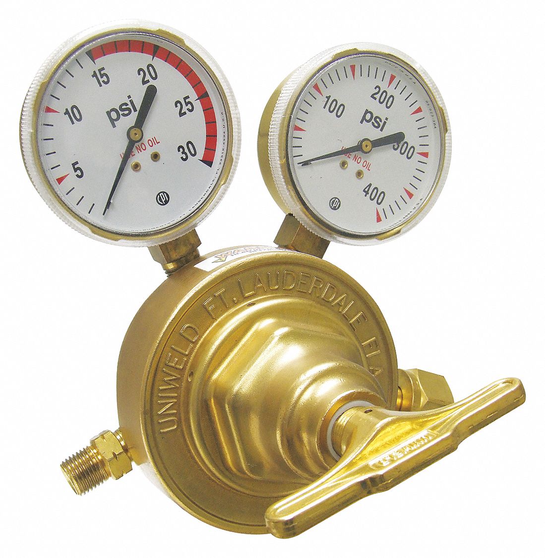 STAGE REGULATOR, 1 STAGE, CGA 510 INLET, 9/16