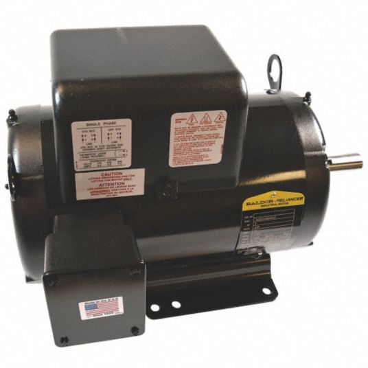 CHICAGO PNEUMATIC Motor, 5 HP, 208-230V, 1-Phase, 1750 rpm: 2023000868,  Motor, 36VZ43/36VZ44