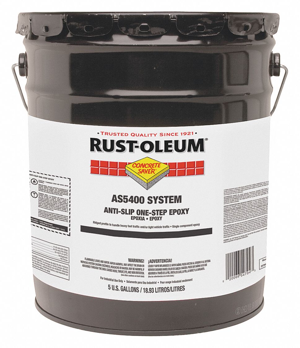 AS5400 ANTI SLIP FLOOR BLACK 5 GAL