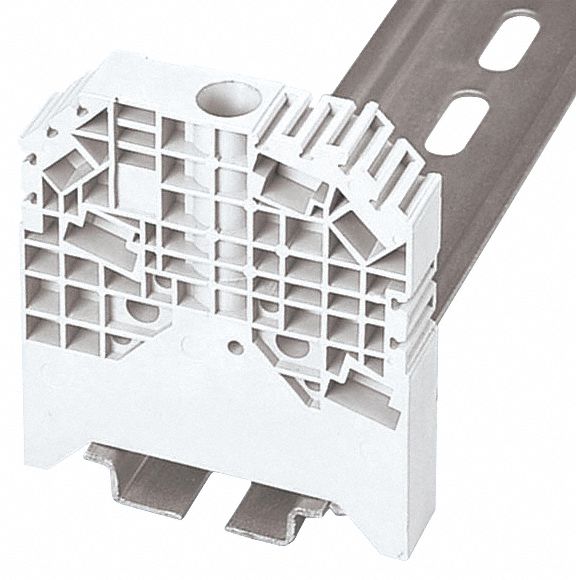 END BRACKET, GREY, SCREW MOUNT, BRKT-NDSCRW3