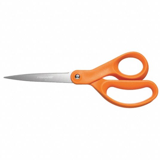 Fiskars 8-Inch Stainless Steel All-Purpose Scissors Straight