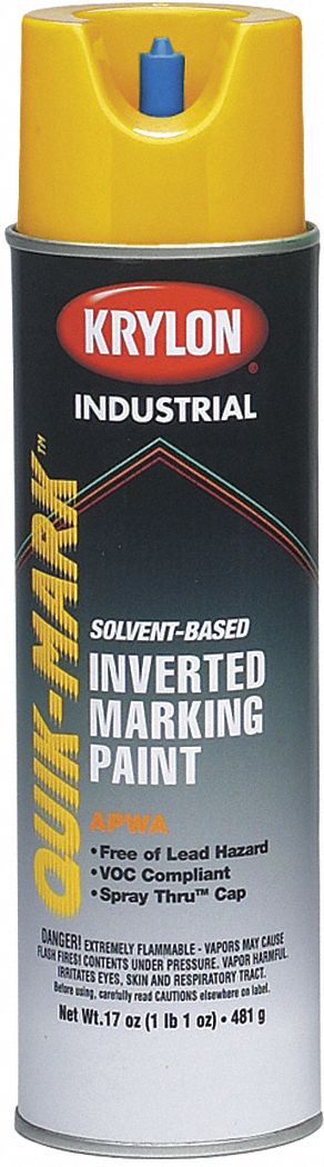 KRYLON MARKING PAINT, SB SAFETY YELLOW - 12865 - KRYS03823 | S03823 ...