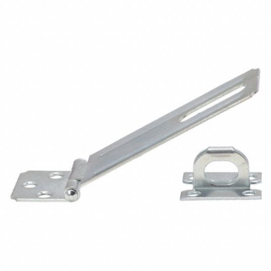 Steel, 13/16 in Ht, Hasp - 39DZ92|39DZ92 - Grainger