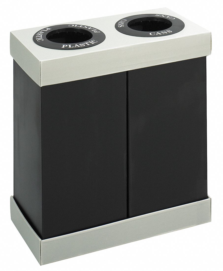Recycling Station, Black,