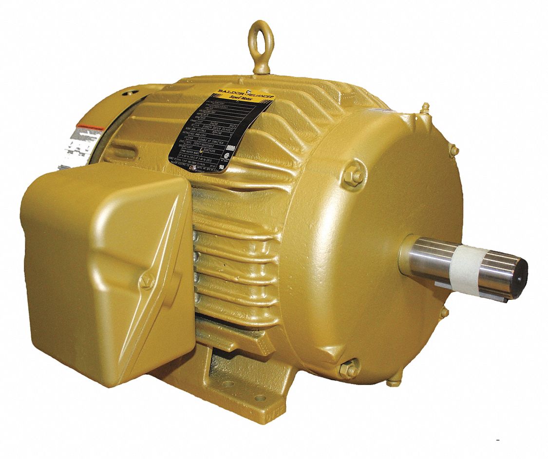 General Purpose Motor: Totally Enclosed Fan-Cooled, Rigid Base Mount, 10 HP