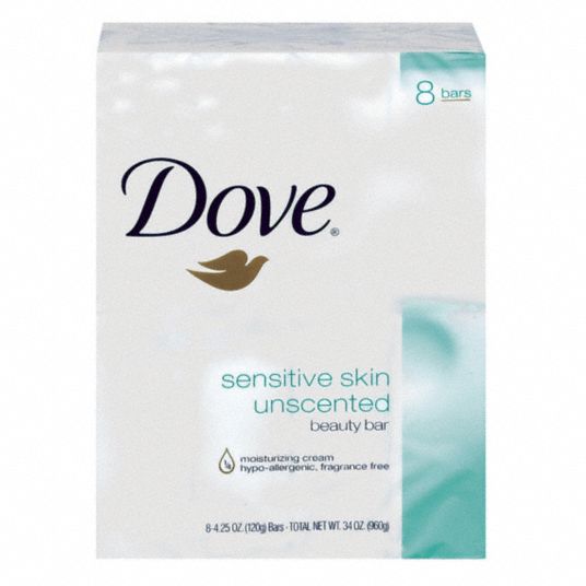 DOVE Body Soap, 4.25 oz, 72 - 39E683|CB613789 - Grainger