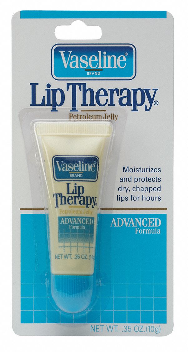 Lip Therapy: Gel, Tube, 0.35 oz Size - First Aid and Wound Care, Petroleum Jelly, 72 PK