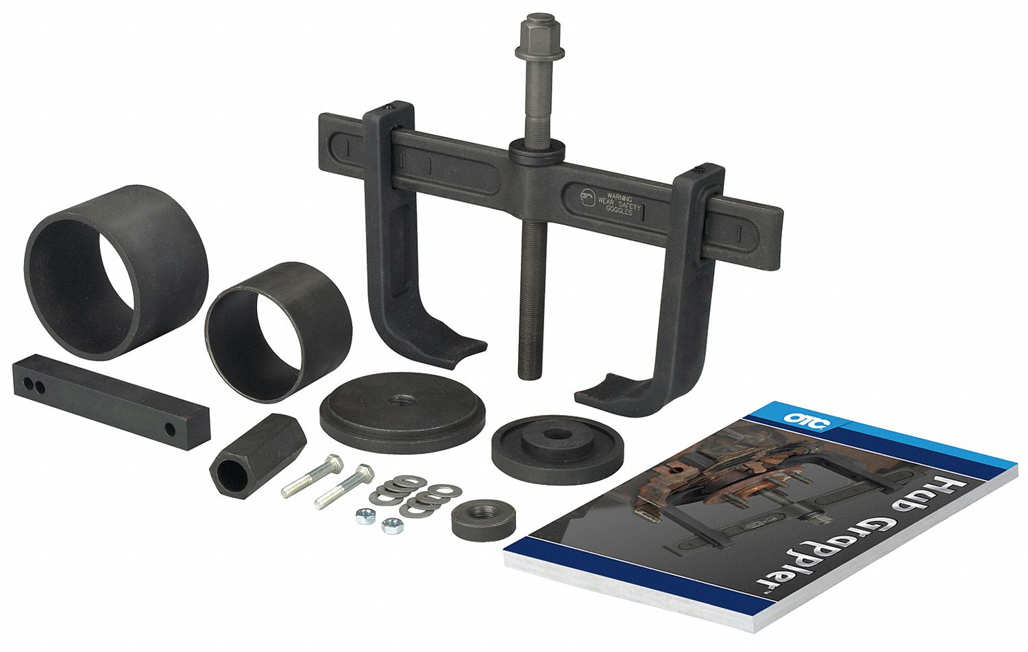 OTC Hub Tamer Grappler Kit 7 Pieces, 1 Jaws 39E95765752 Grainger