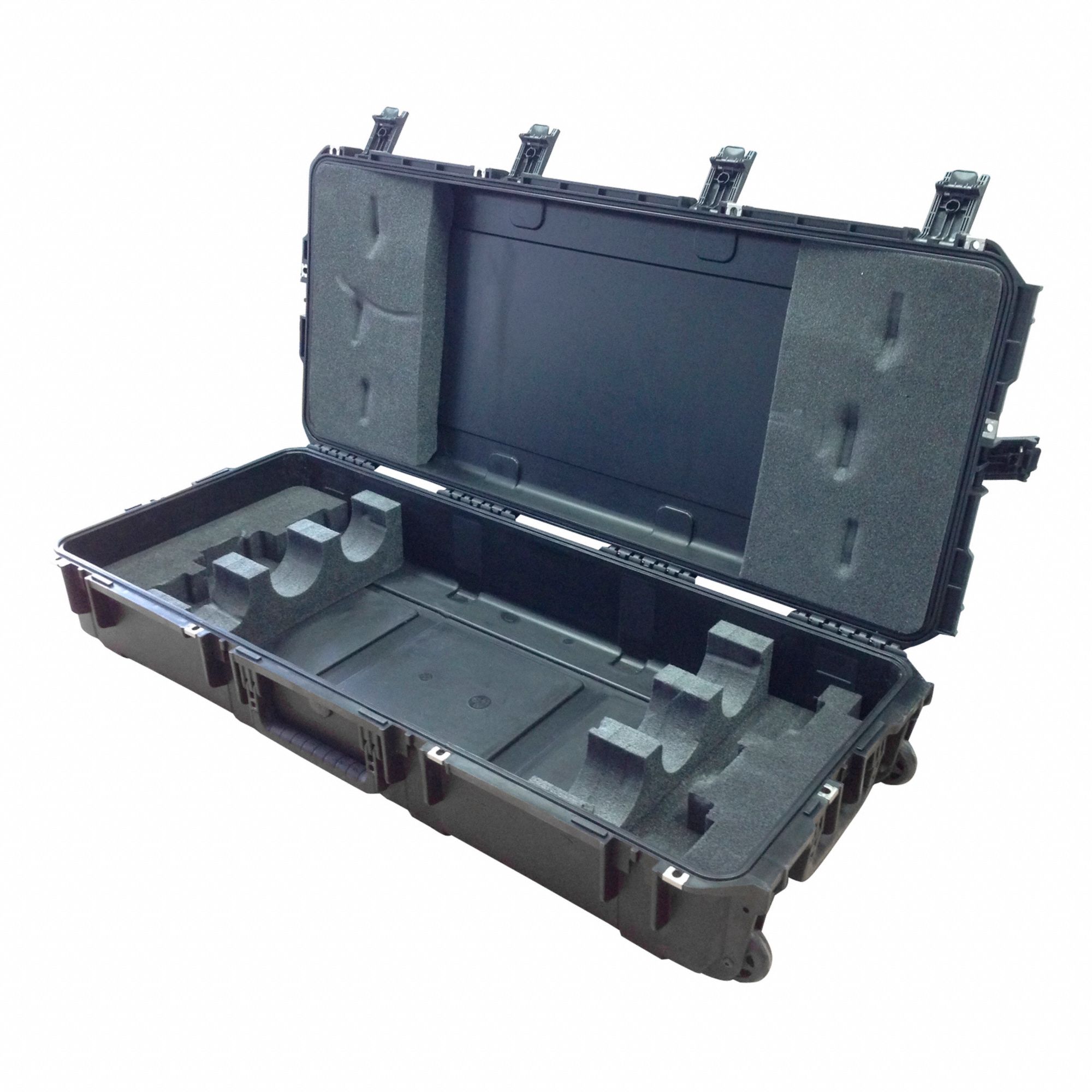 HARD CASE, FOR USE WITH 3 LE7055 LIGHTS, BLACK