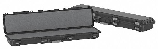 Gun Case: Black, High Impact Copolymer Polypropylene, 0 Pockets (Inside)