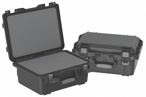 Pistol Case: Black, High Impact Copolymer Polypropylene, 0 Pockets (Inside)