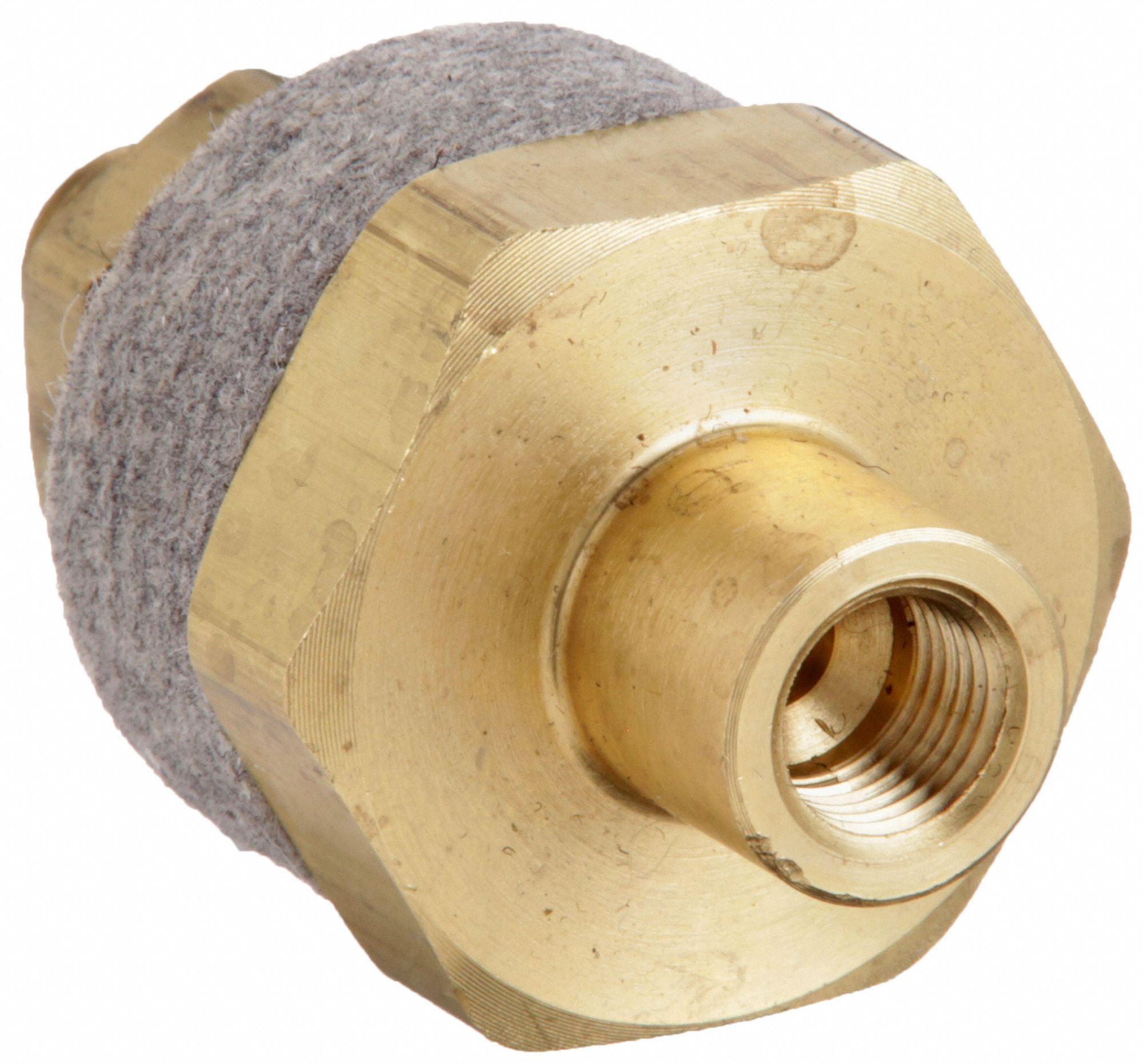 DISCHARGE VALVE, 1/8 IN INLET SIZE, 1/8 IN OUTLET SIZE, 500 PSI MAXIMUM OPERATING PRESSURE, BRASS, D6