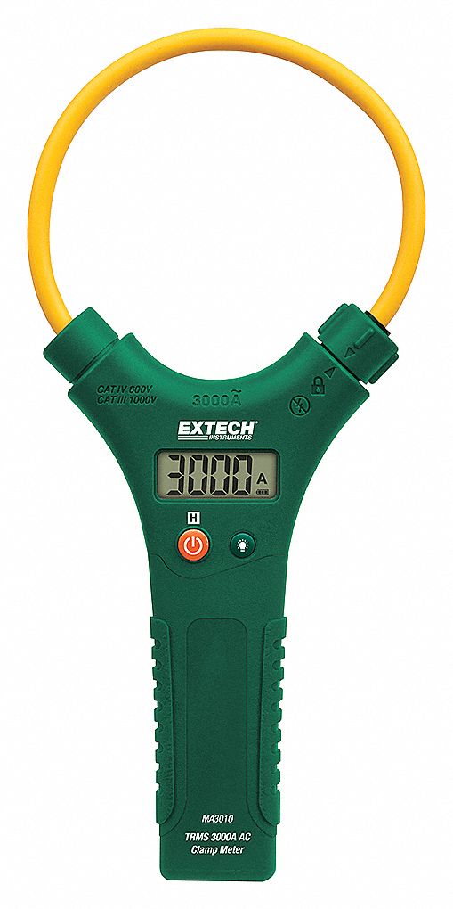 3000A TRMS AC FLEX CLAMP METER 10IN